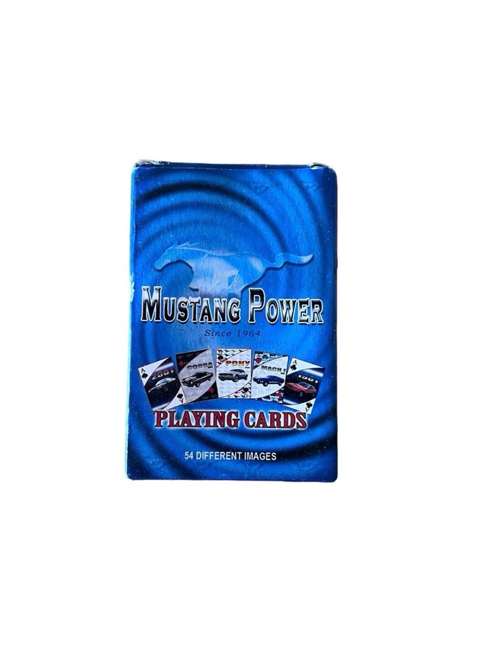 FORD MUSTANG PLAYING CARDS "MUSTANG POWER"